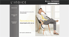 Desktop Screenshot of lindicemode.com